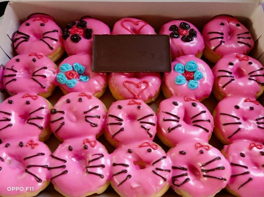 Donat Mini Berkarakter