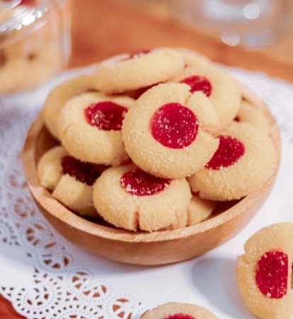 Kue Selai Strawberry
